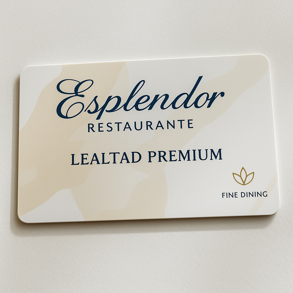 Características de Tarjeta de Lealtad