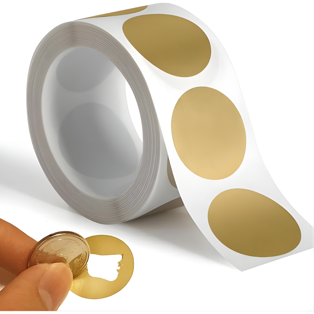 Etiqueta rascable vista 2