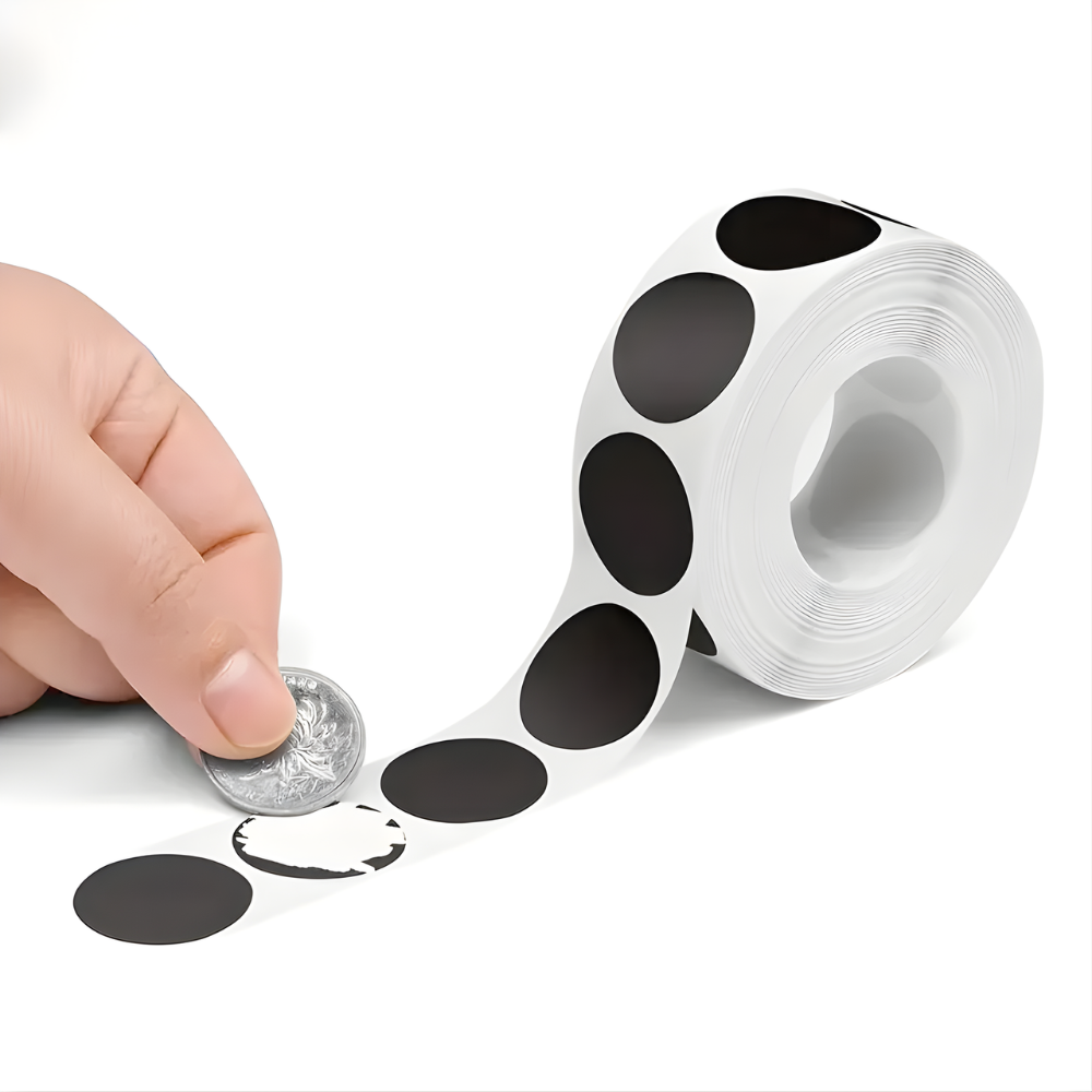 Etiqueta rascable vista 3