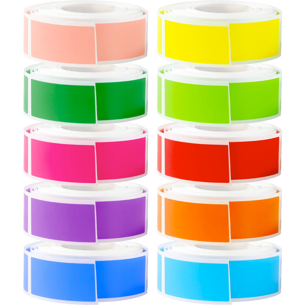 Etiquetas un color económicas alto volumen