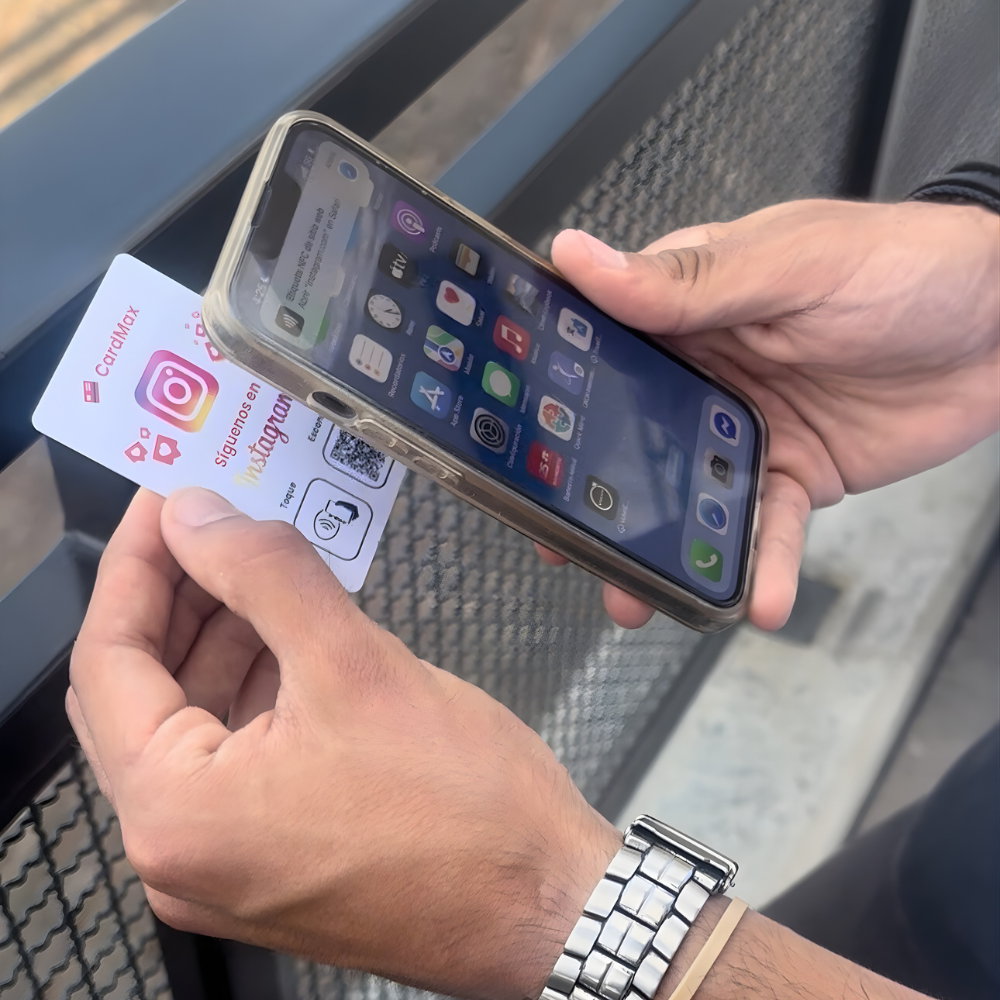 Tarjeta Social NFC aplicaciones