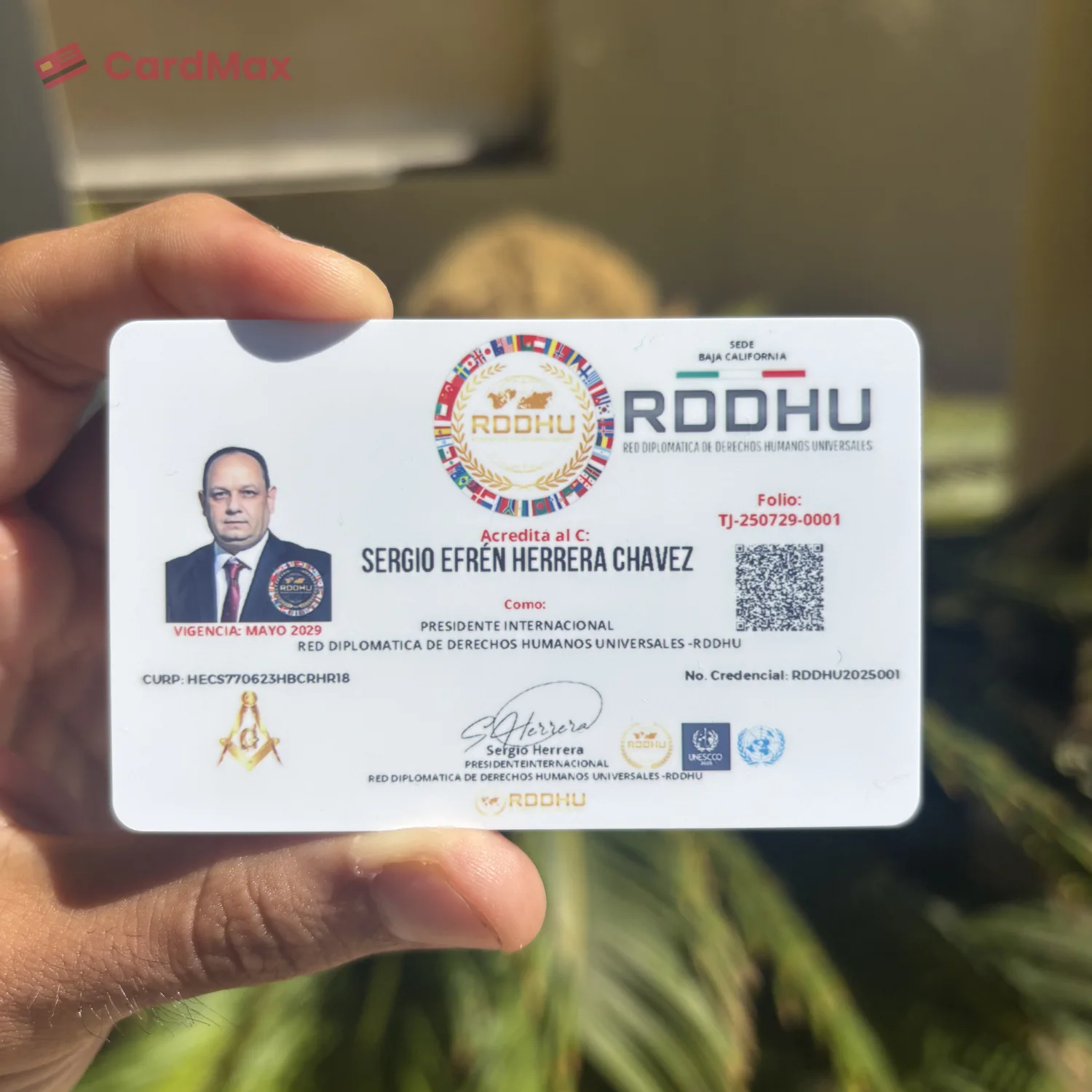 Credenciales empresariales — vista 7