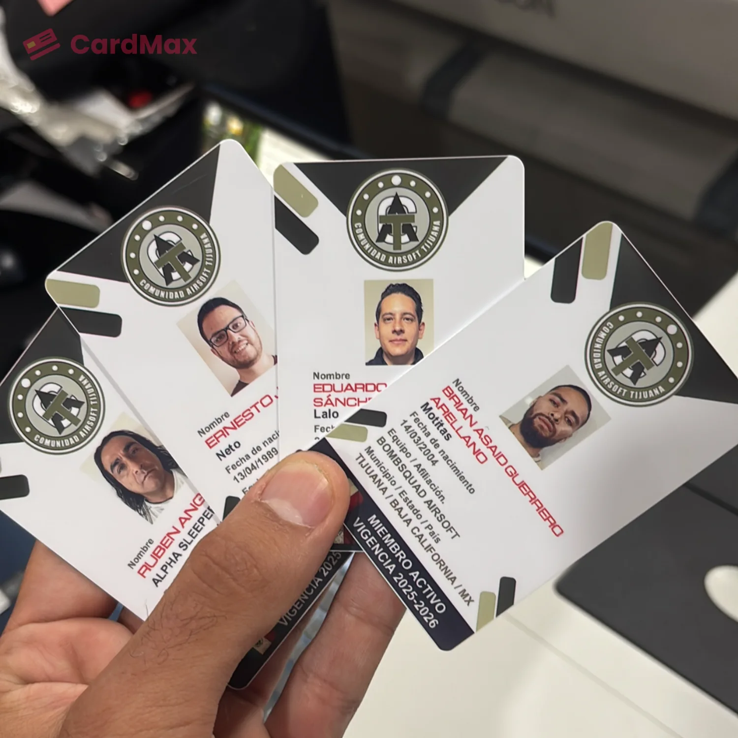 Credenciales empresariales — vista 8