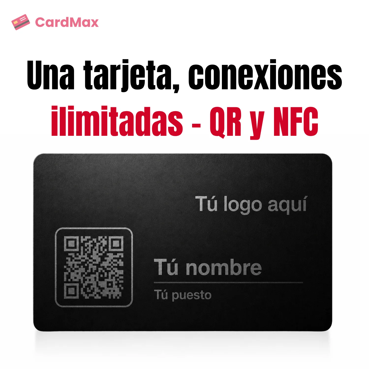 Tarjeta NFC metálica — vista 2