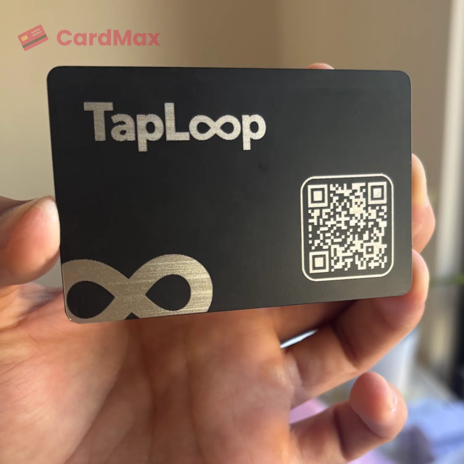 Tarjeta NFC metálica — vista 6