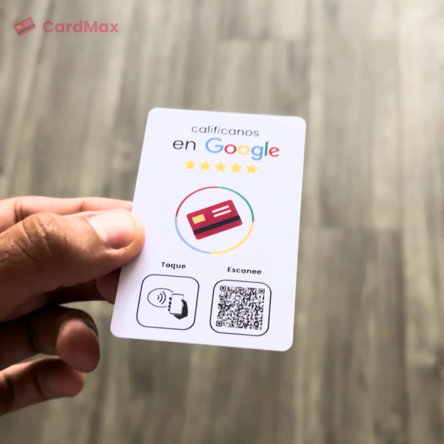 Tarjeta NFC para reseñas de Google — vista 3