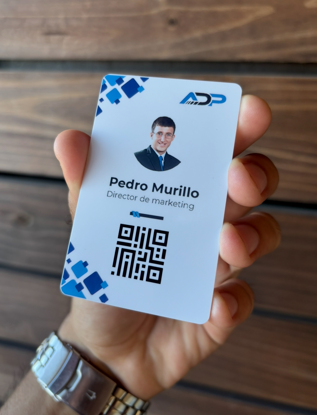 Gafetes de identificación en PVC