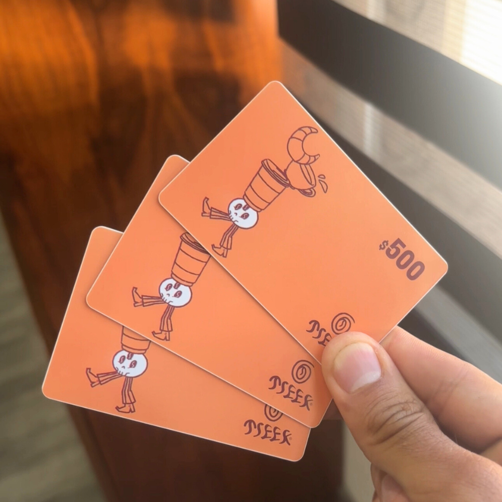 Tarjetas PVC color acabados especiales