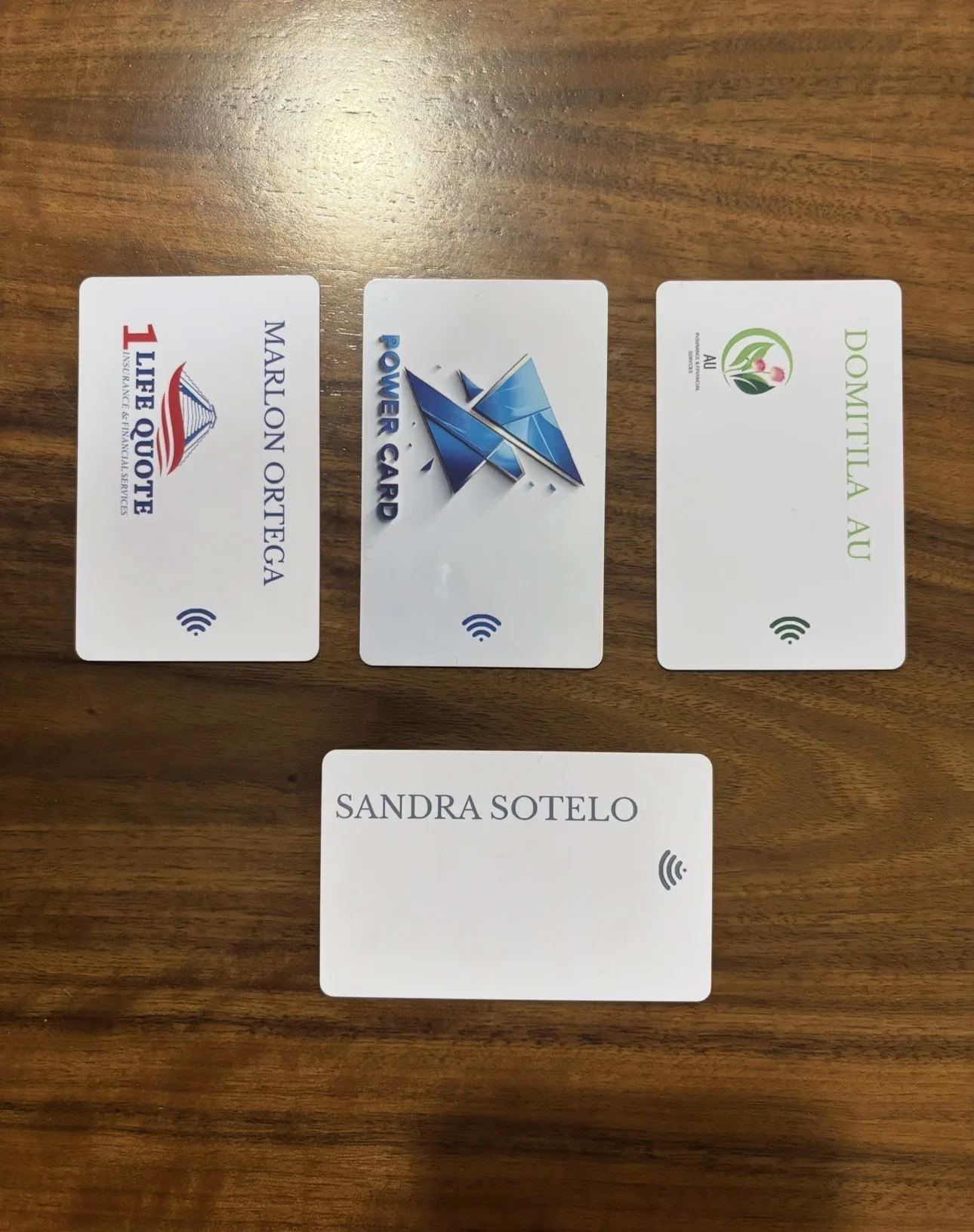 Tarjeta de presentación NFC de Sandra Sotelo